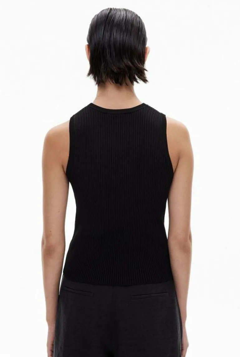 Sale | Tops & T Shirts^Witchery Rib Knit Tank Black