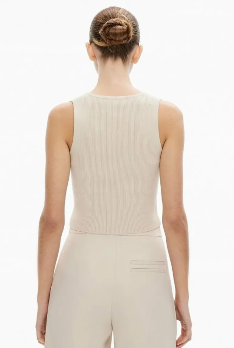 Sale | Tops & T Shirts^Witchery Rib Knit Vest Stone