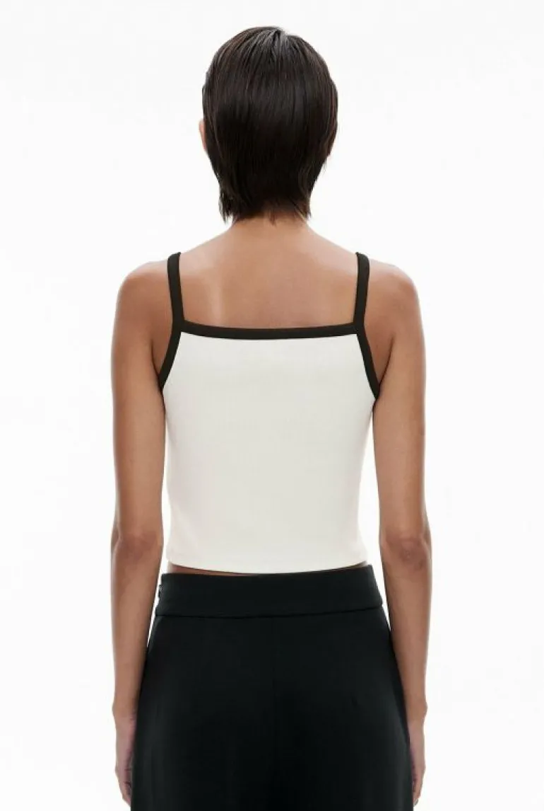 Tops & T Shirts^Witchery Rib Square Neck Tank FreshWhite