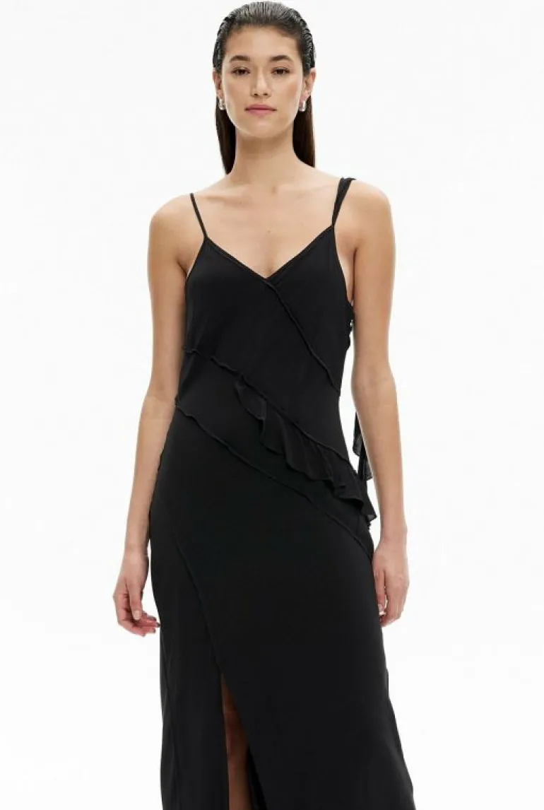 Sale | Dresses^Witchery Ruffle Trim Maxi Black