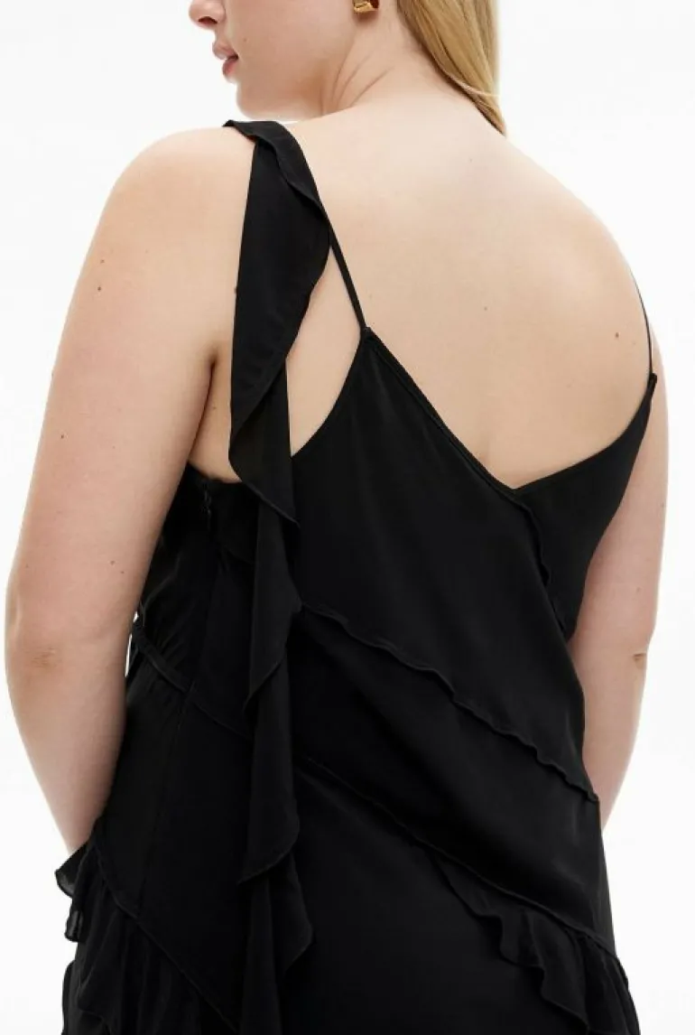Sale | Dresses^Witchery Ruffle Trim Maxi Black