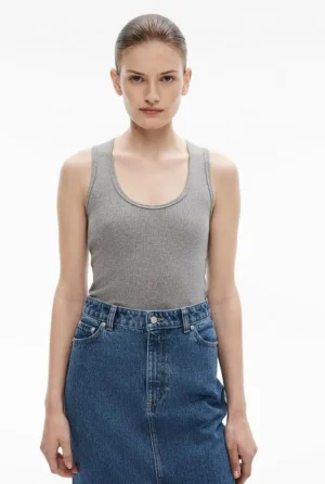 Sale | Tops & T Shirts^Witchery Scoop Rib Tank Black