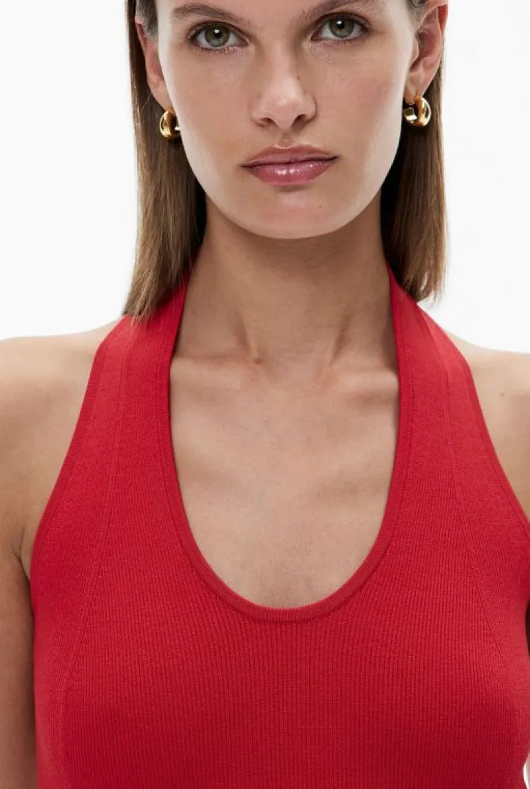 Dresses^Witchery Scoop Spliced Dress FlameRed