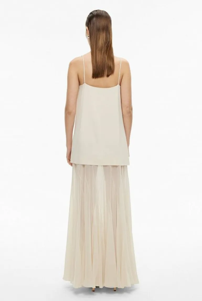 Sale | Dresses^Witchery Sheer Contrast Maxi Eggshell