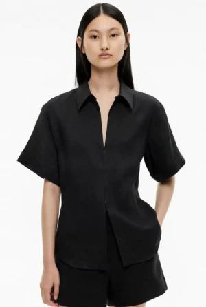 Sale | Shirts^Witchery Short Sleeve Seam Detail Shirt FreshWhite