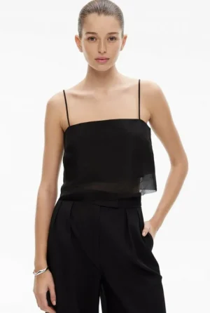 Sale | Tops & T Shirts^Witchery Silk Organza Bodice Black