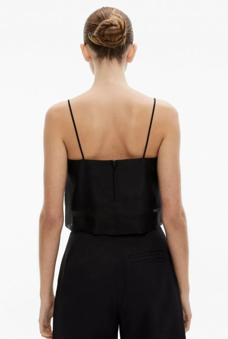 Sale | Tops & T Shirts^Witchery Silk Organza Bodice Black