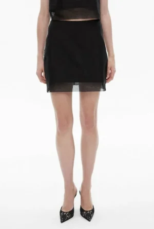 Sale | Skirts^Witchery Silk Organza Skirt BlueGrey