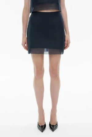 Sale | Skirts^Witchery Silk Organza Skirt BlueGrey