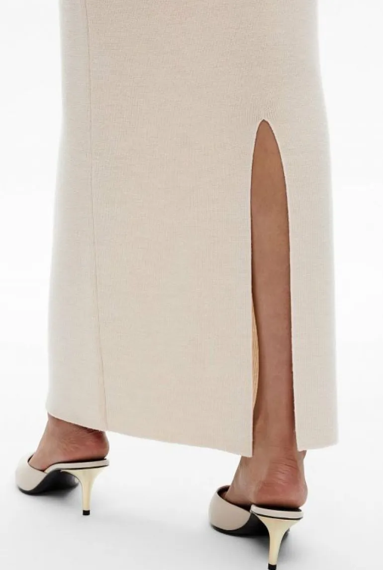 Sale | Skirts^Witchery Slim Knit Midi Skirt StoneMelange