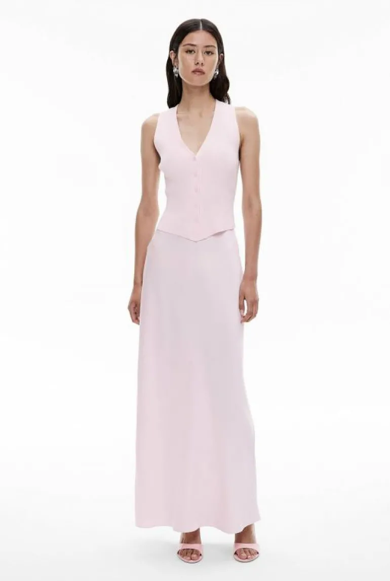 Skirts^Witchery Soft Column Skirt Blush