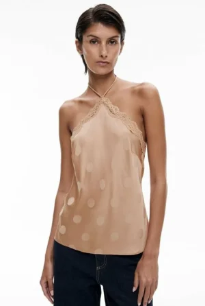 Tops & T Shirts | Shirts^Witchery Spot Halter Top BlackSpot