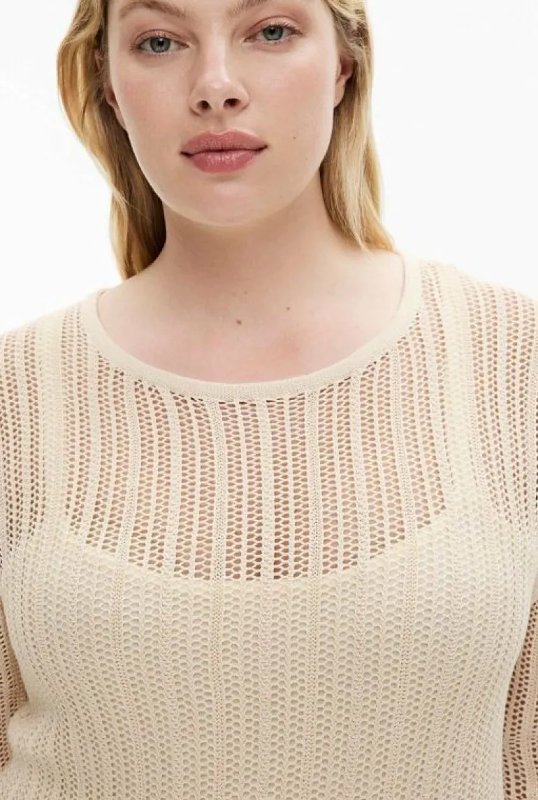 Sale | Dresses^Witchery Stitch Detail Knit Dress Vanilla