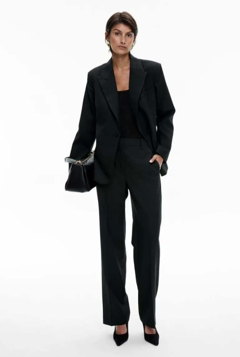 Pants^Witchery Straight Leg Pant Black