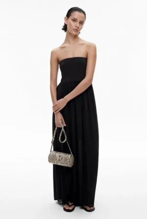 Sale | Dresses^Witchery Strapless Bodice Dress Black