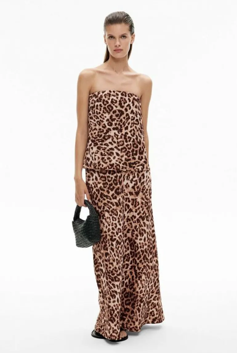 Sale | Shirts^Witchery Strapless Column Top Leopard