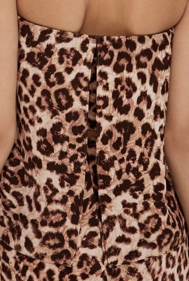 Sale | Shirts^Witchery Strapless Column Top Leopard