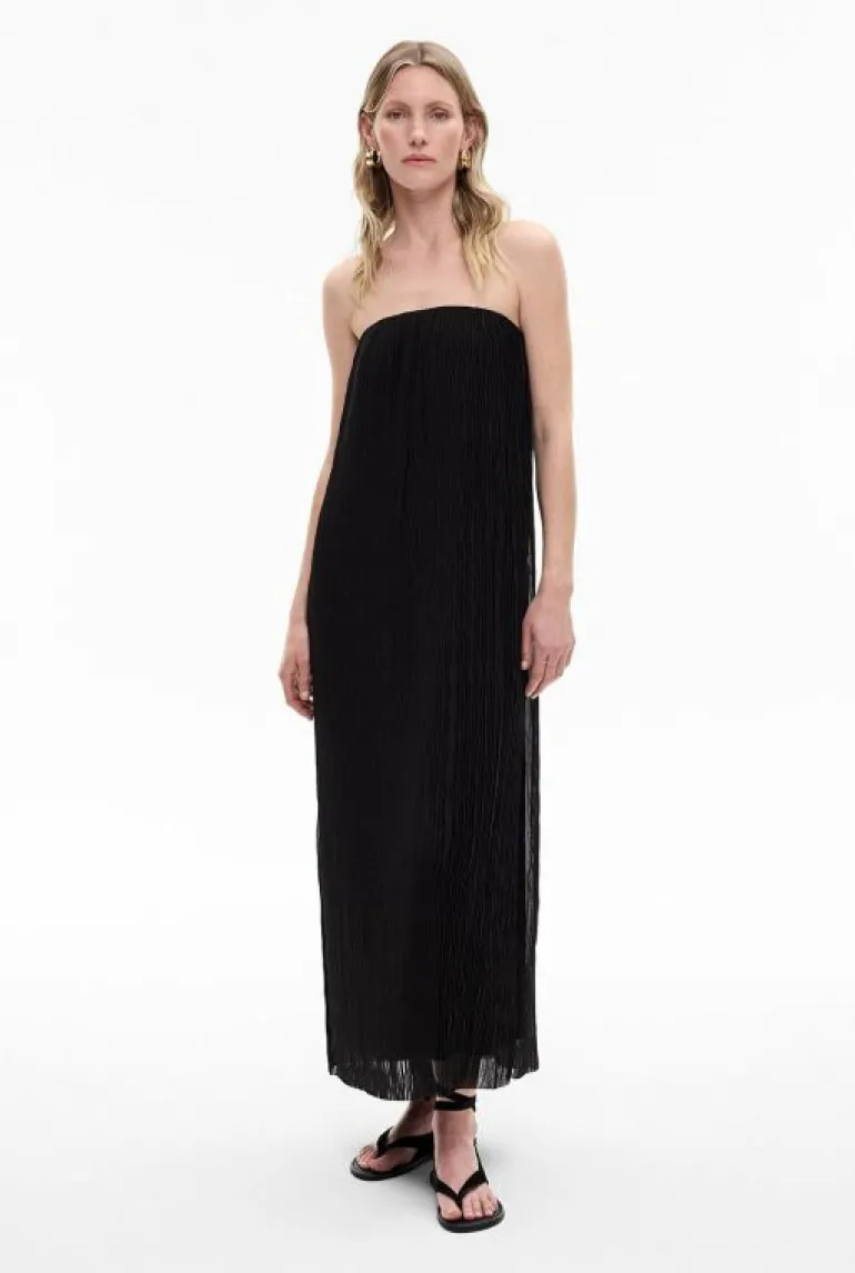 Sale | Dresses^Witchery Strapless Crinkle Dress Black