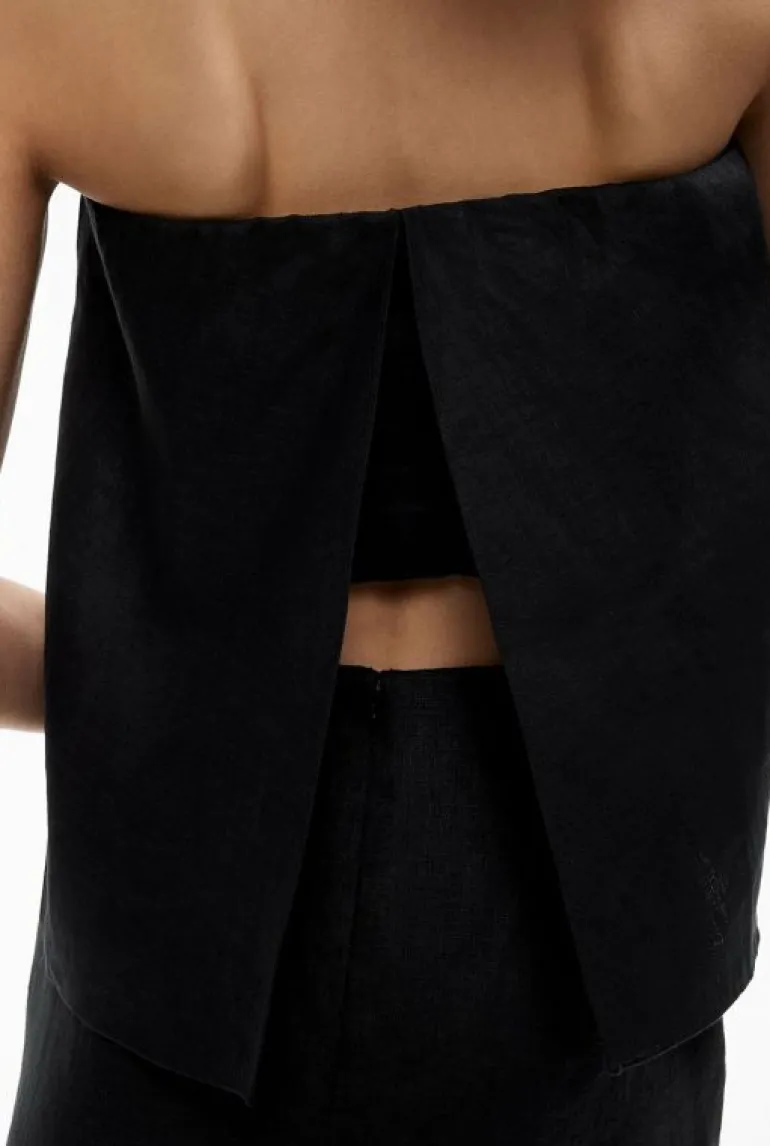 Tops & T Shirts | Shirts^Witchery Strapless Linen Top StoneYd
