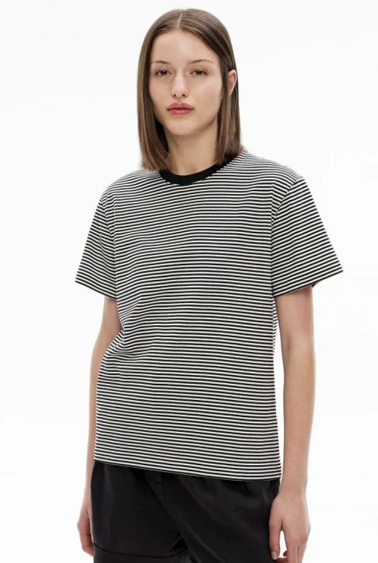 Tops & T Shirts^Witchery Stripe Crew T-Shirt BlackStripe