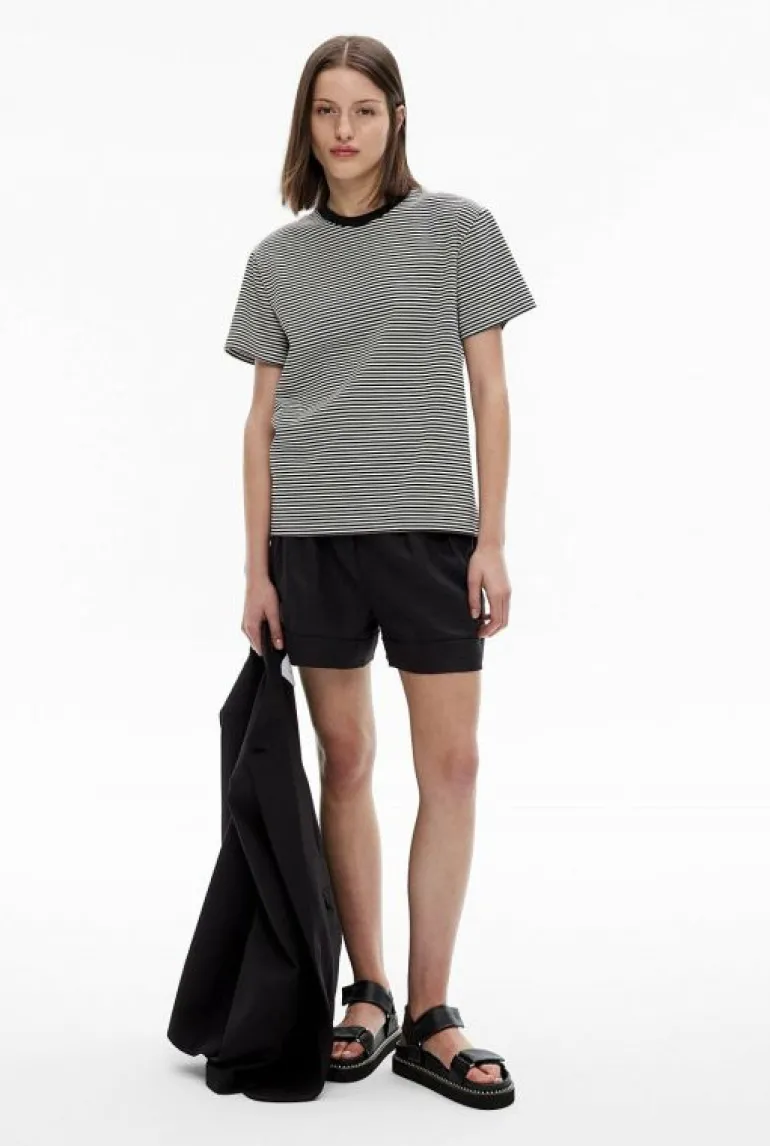 Tops & T Shirts^Witchery Stripe Crew T-Shirt BlackStripe