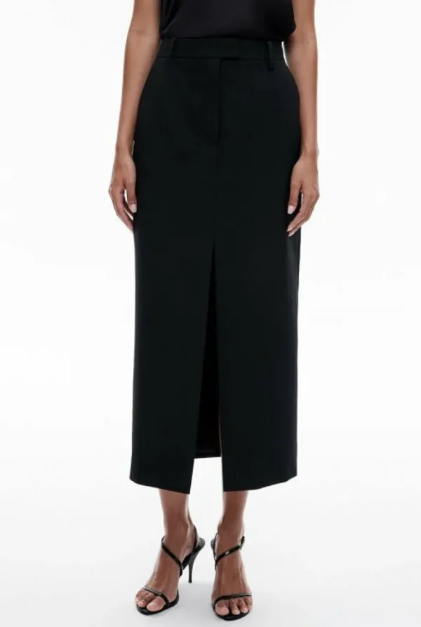 Skirts^Witchery Tailored Midi Skirt Black