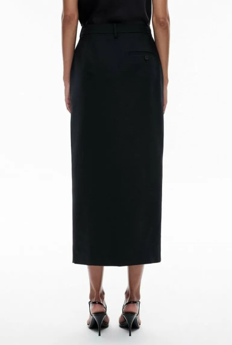 Skirts^Witchery Tailored Midi Skirt Black