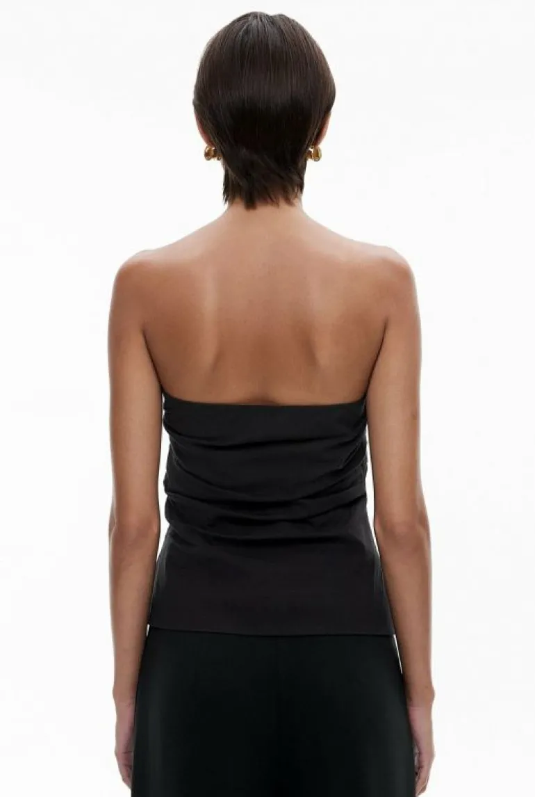 Tops & T Shirts | Shirts^Witchery Textured Bodice Black