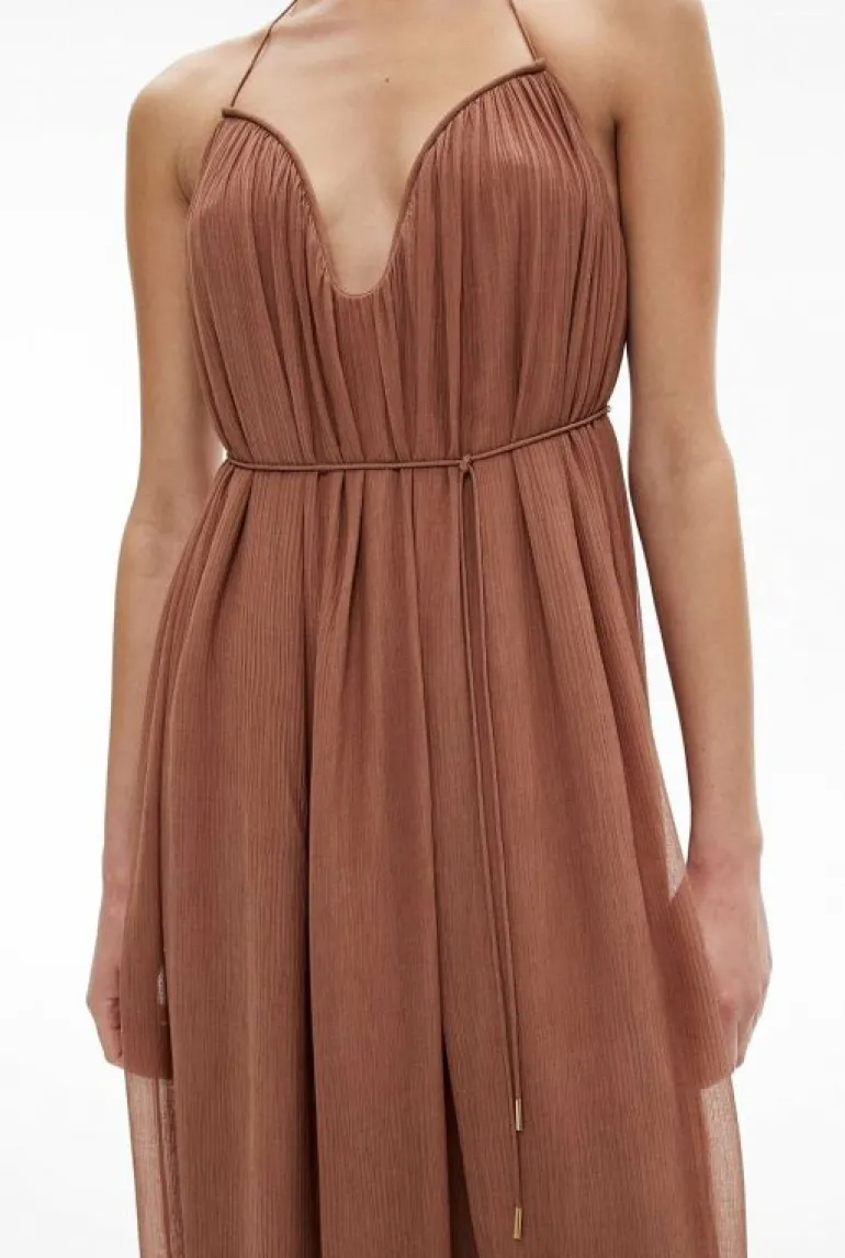Dresses^Witchery Textured Maxi Dress Rosewood