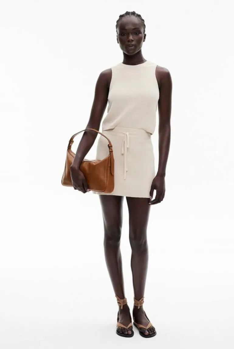 Skirts^Witchery Tie Knit Skirt Black