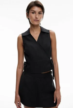 Tops & T Shirts | Shirts^Witchery Tie Wrap Top Caramel