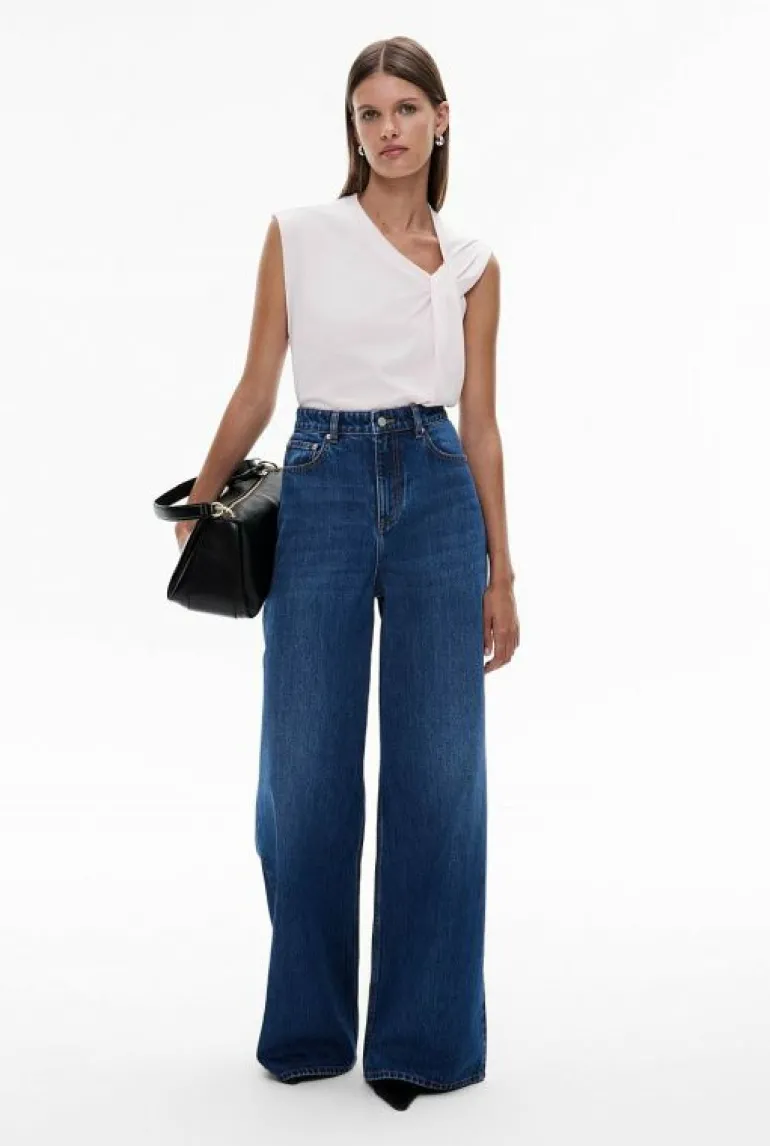 Tops & T Shirts^Witchery Twist Shoulder Tee FreshWhite