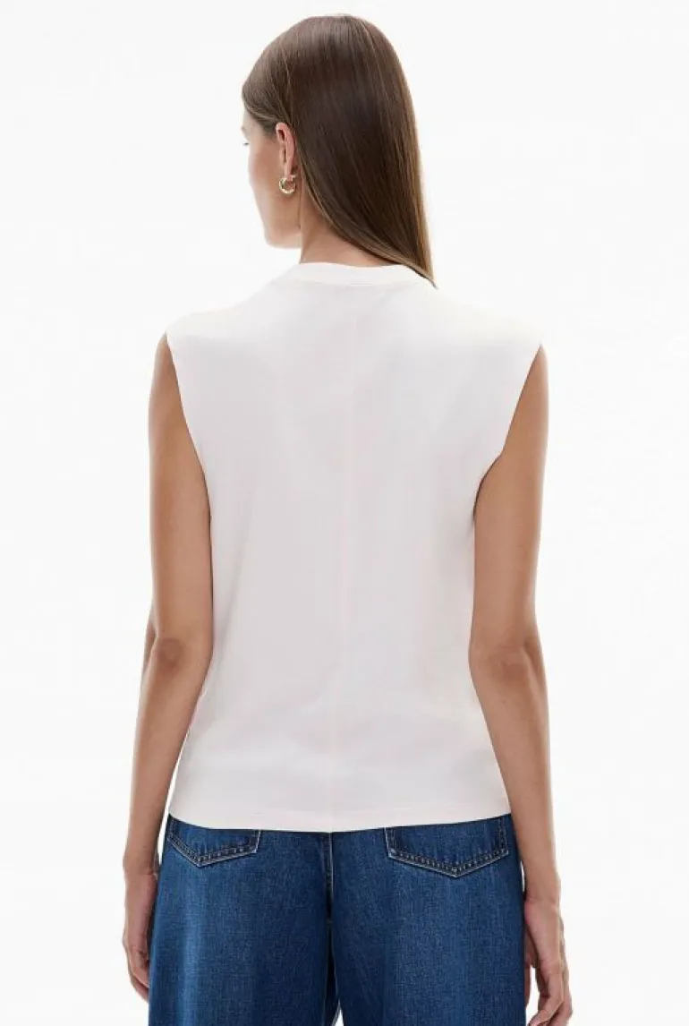 Tops & T Shirts^Witchery Twist Shoulder Tee FreshWhite