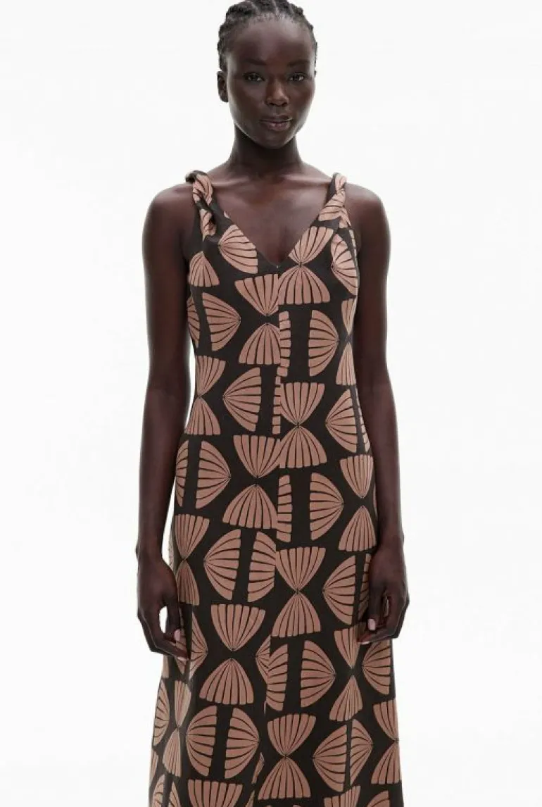 Sale | Dresses^Witchery Twist Strap Midi Dress NutmegPrint