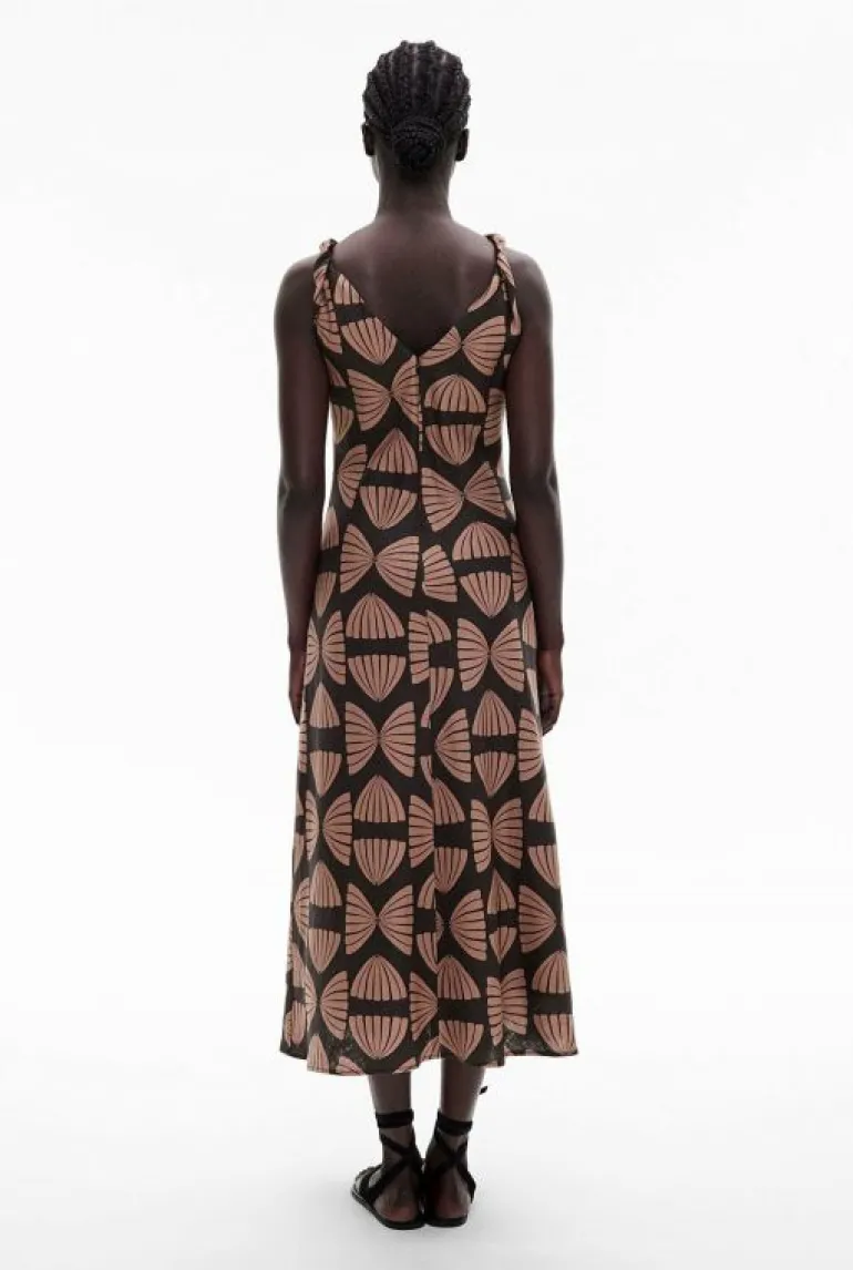 Sale | Dresses^Witchery Twist Strap Midi Dress NutmegPrint