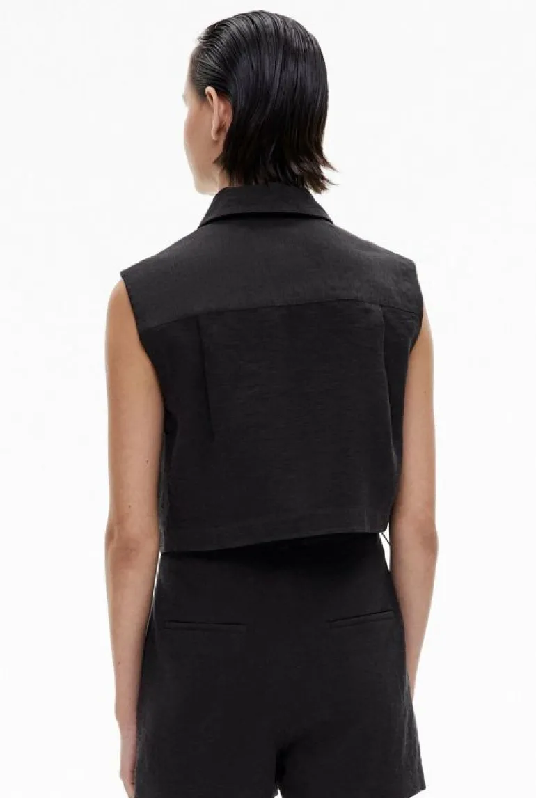 Sale | Tops & T Shirts^Witchery Utility Crop Shirt Black