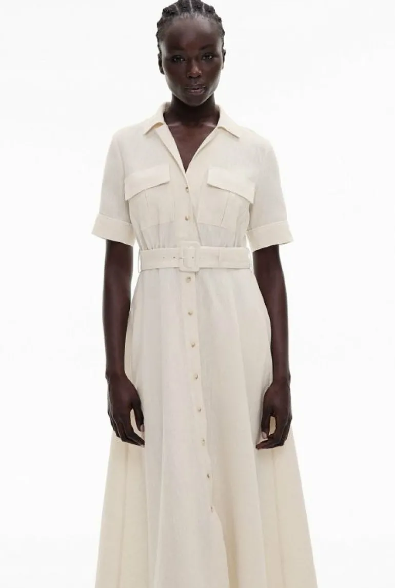 Sale | Dresses^Witchery Utility Short Sleeve Maxi Dress StoneYd