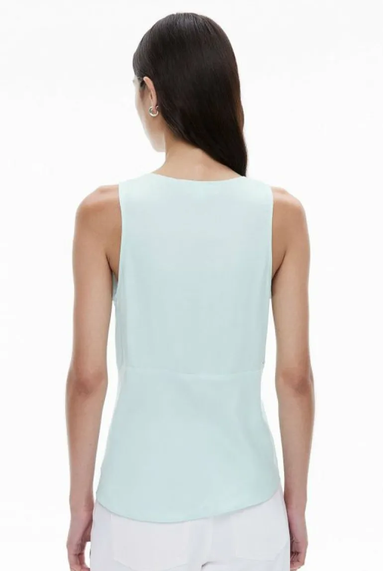 Tops & T Shirts | Shirts^Witchery V Neck Cupro Tank Black