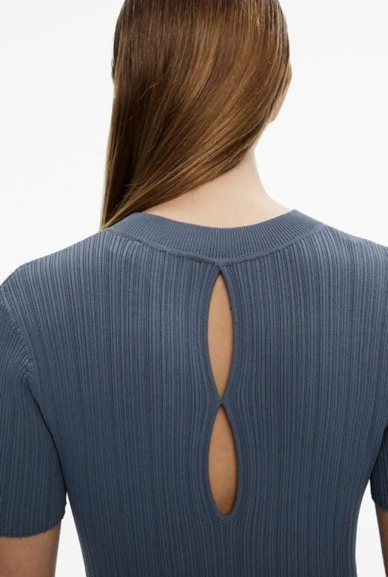 Sale | Knitwear^Witchery Variegated Short Sleeve Knit Dress SlateBlue