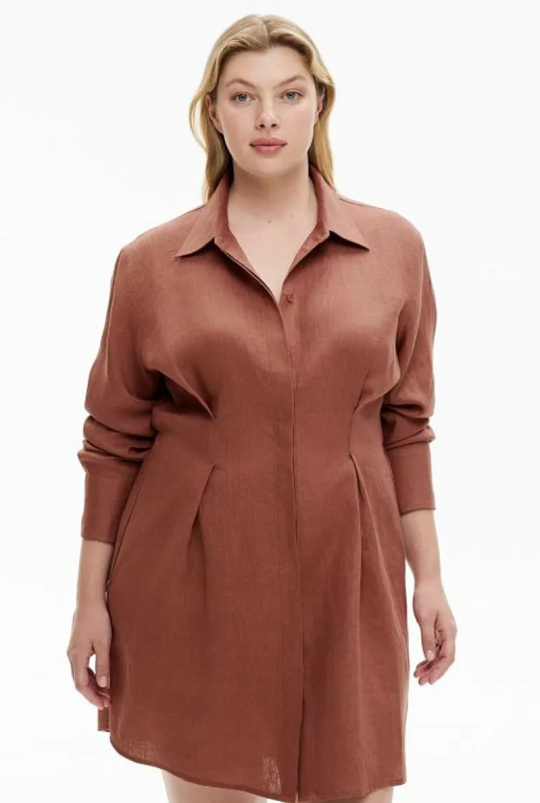Sale | Dresses^Witchery Waisted Shirt Dress Rosewood