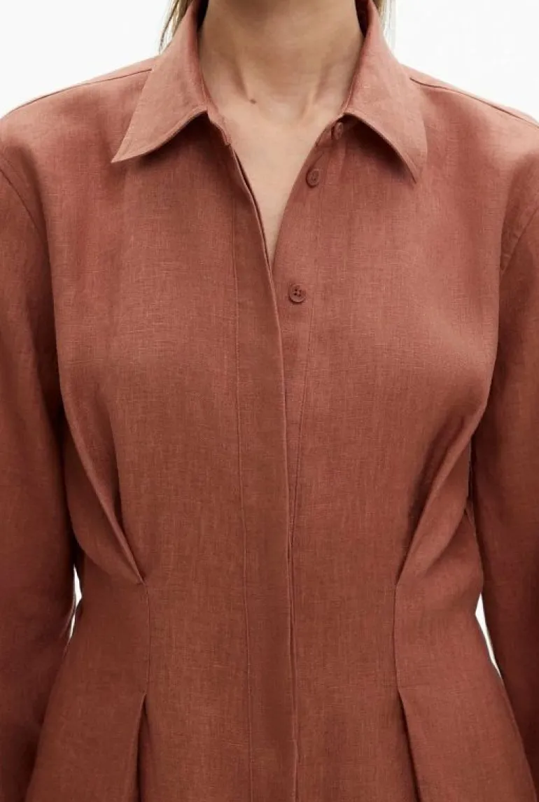 Sale | Dresses^Witchery Waisted Shirt Dress Rosewood