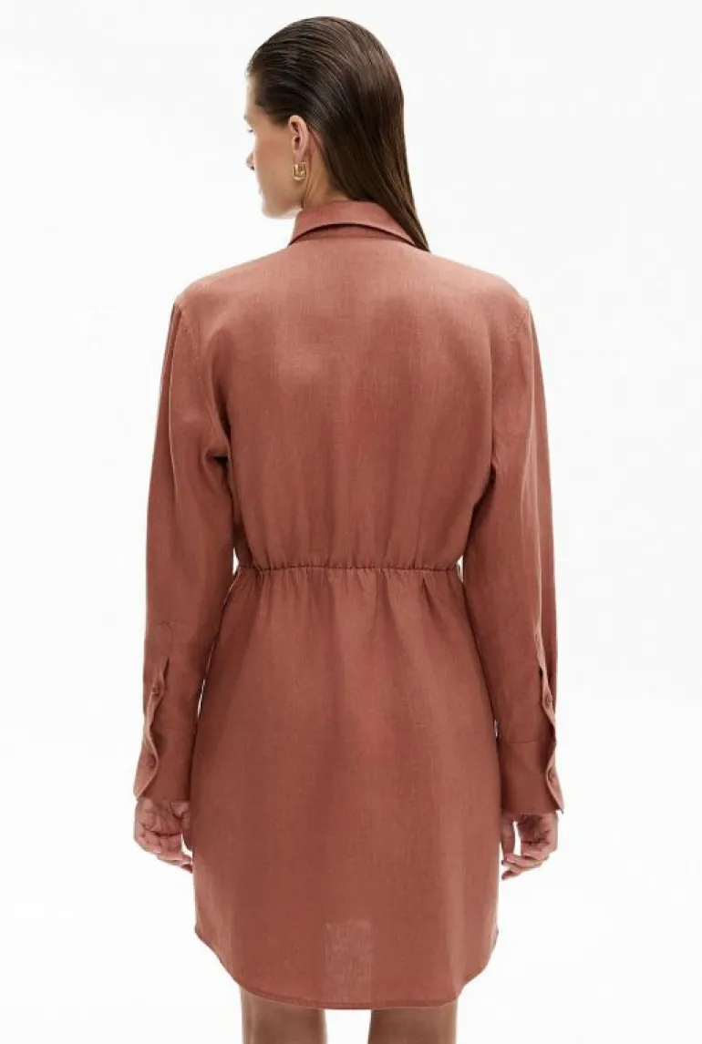Sale | Dresses^Witchery Waisted Shirt Dress Rosewood