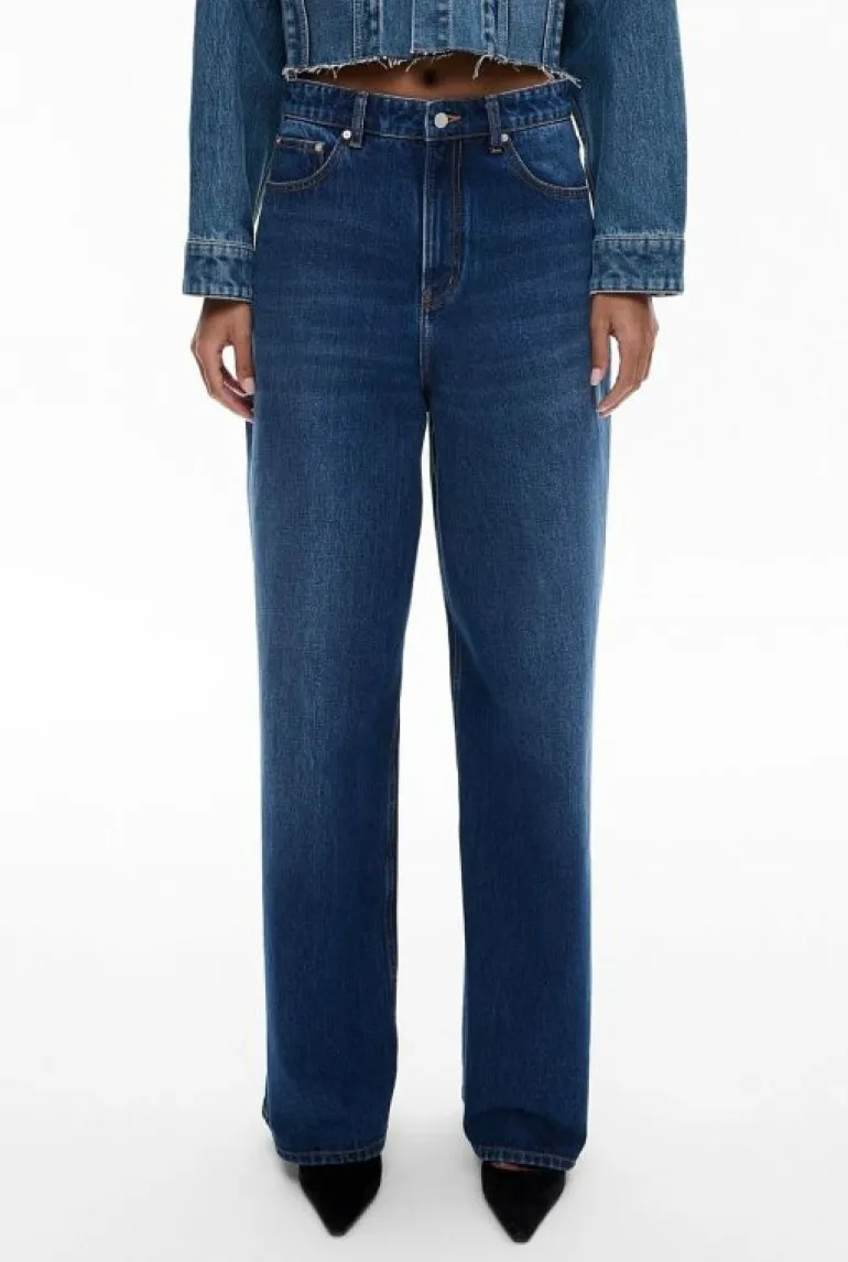 Denim & Jeans^Witchery Wide Leg Jean MidIndigo