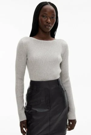 Sale | Knitwear^Witchery Wool Blend Boat Neck Knit MidGreyMarle