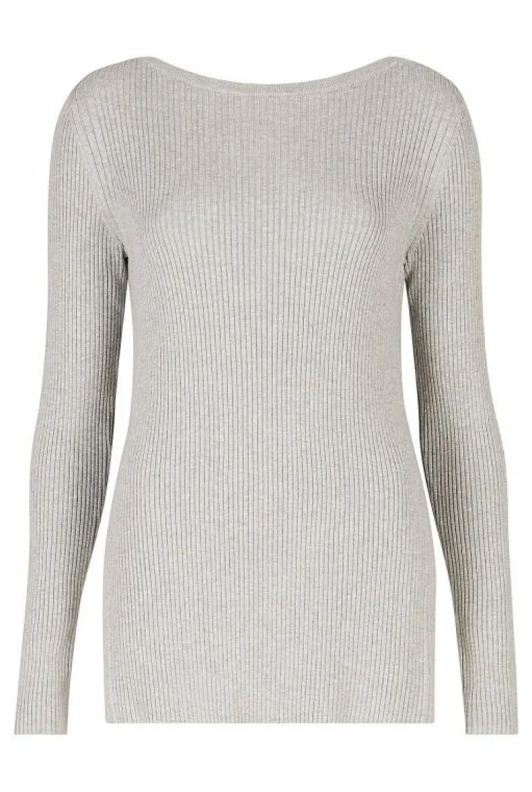 Sale | Knitwear^Witchery Wool Blend Boat Neck Knit MidGreyMarle