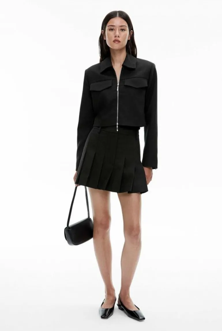 Jackets & Coats^Witchery Zip Front Jacket Black
