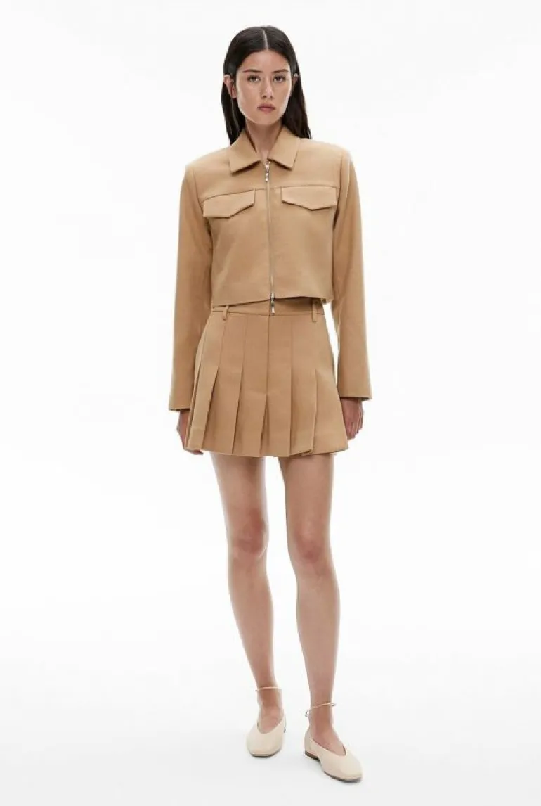 Jackets & Coats^Witchery Zip Front Jacket Black