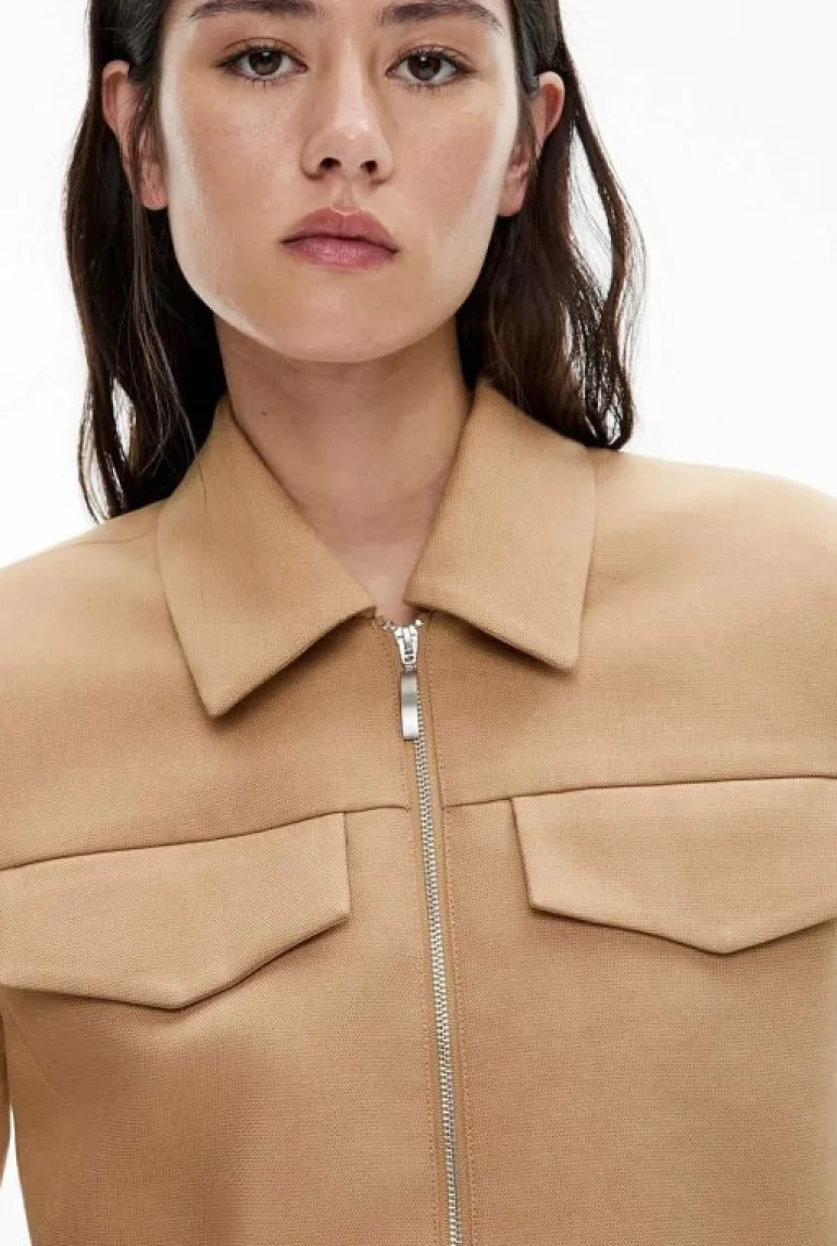 Jackets & Coats^Witchery Zip Front Jacket Black
