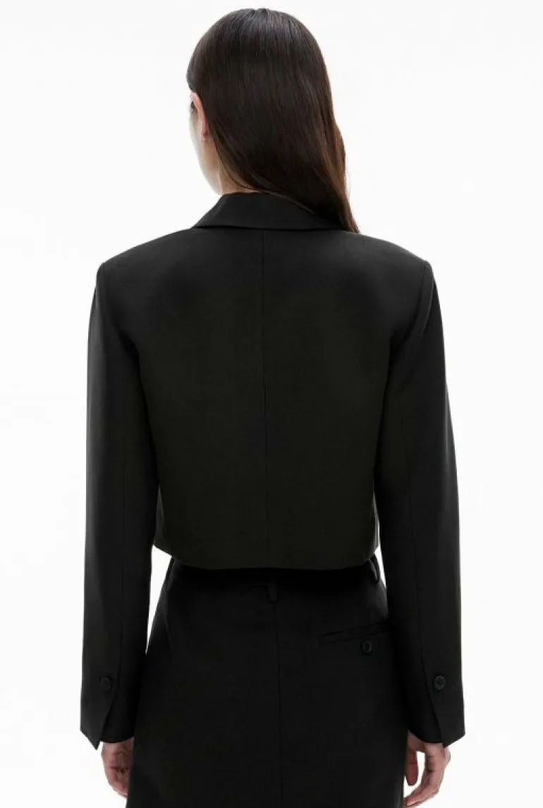 Jackets & Coats^Witchery Zip Front Jacket Black