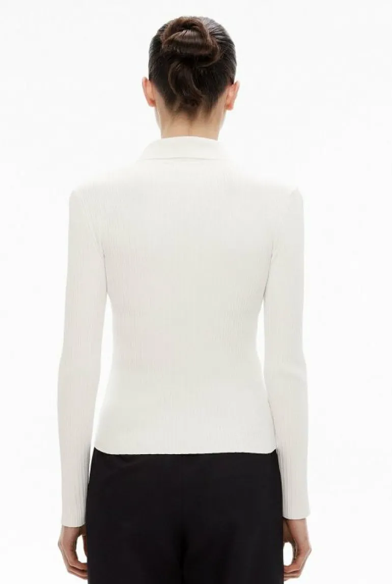 Sale | Tops & T Shirts^Witchery Zip Front Knit FreshWhite